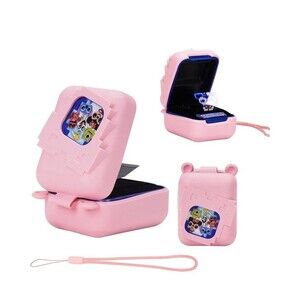 Silicone Case for Bitzee Magicals Interactive Toy Digital Pet and Case, Pink